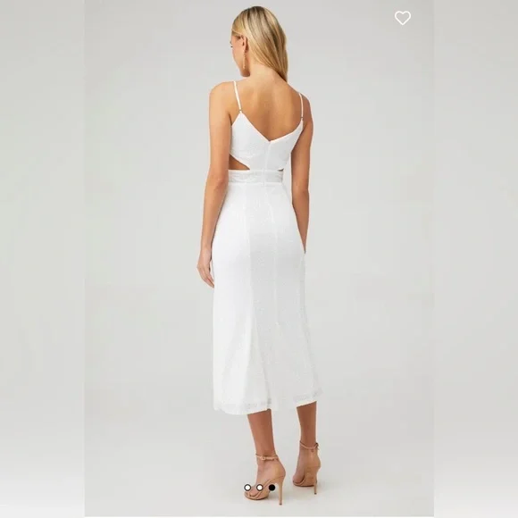 Saylor harmonie white sequin dress - Picture 3 of 10